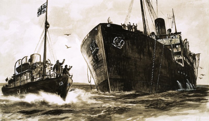 Sea Change, ilustrující sériový příběh Richarda Armstronga od English School