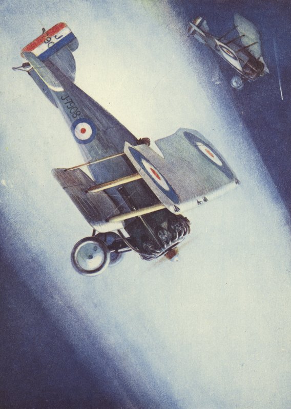 Praxe světlometů v Royal Air Force od English School