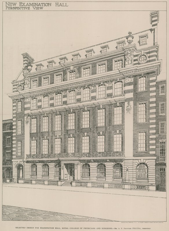 Vybraný design pro Examination Hall, Royal College of Physicians and Surgeons od English School