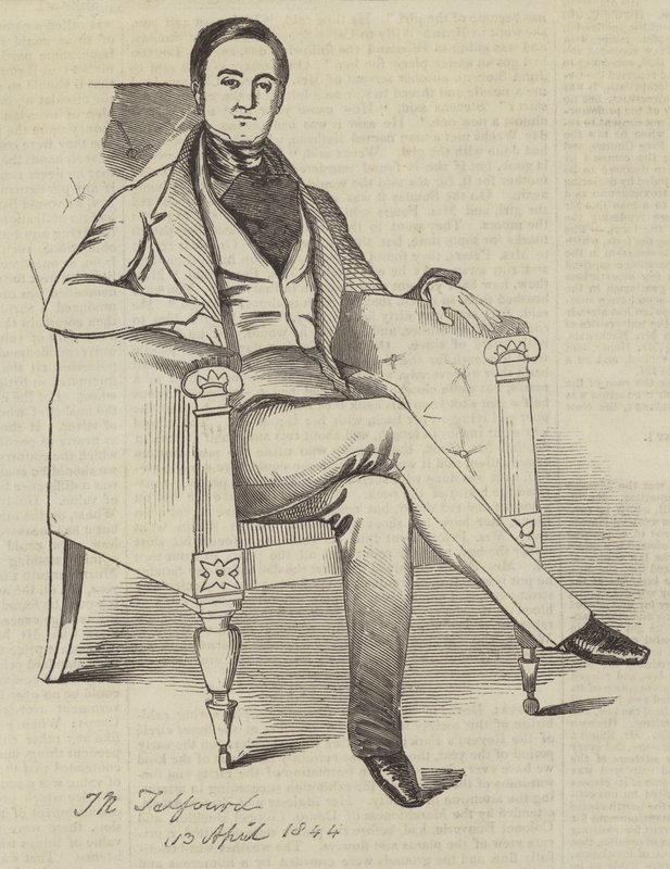 Serjeant Talfourd (rytina) od English School