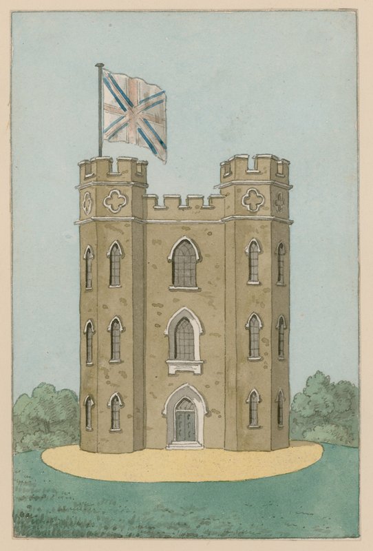 Hrad Severndroog na Shooters Hill od English School