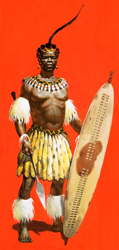 Shaka, zuluský válečník od English School