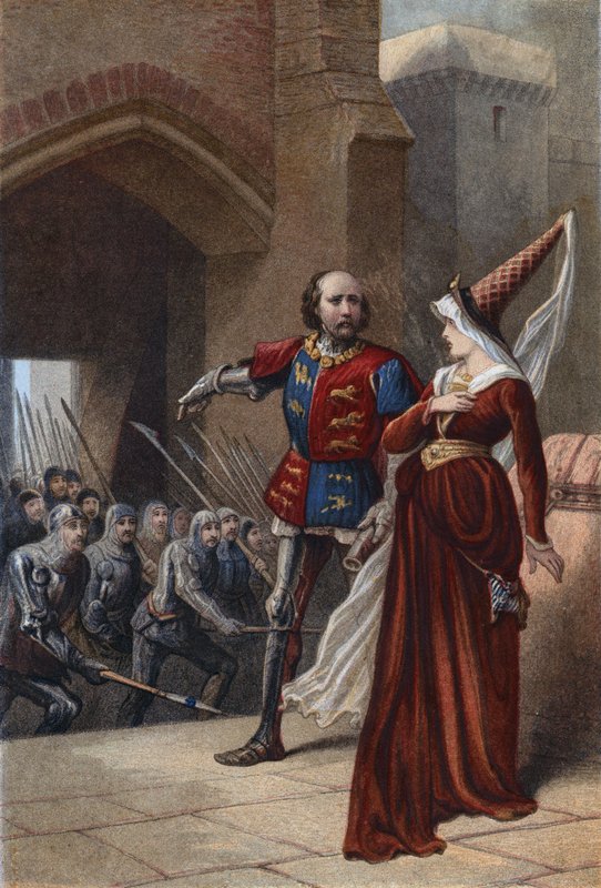 Shakespeare, král Jindřich IV., část I, dějství II, scéna 3 od English School
