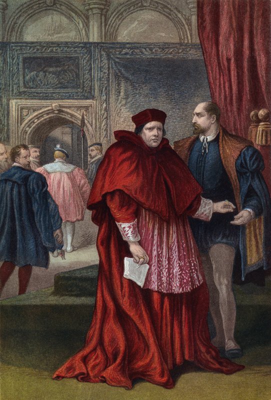 Shakespeare, král Jindřich Osmý, dějství III, scéna 2 od English School