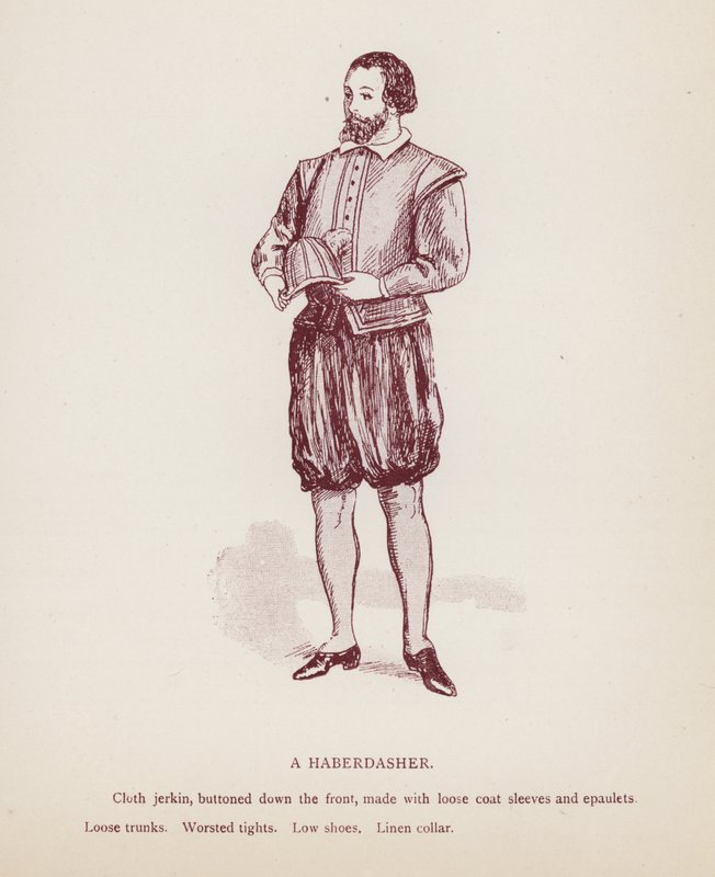 Shakespearovo Zkrocení zlé ženy: Galanterie (litho) od English School