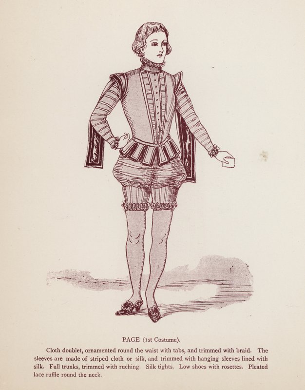Shakespearovo Zkrocení zlé ženy: Page od English School