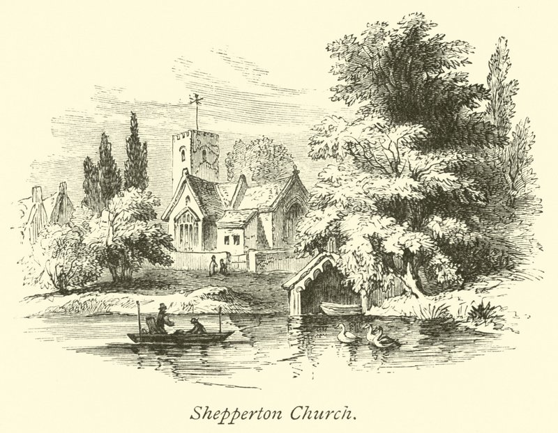 Sheppertonský kostel od English School
