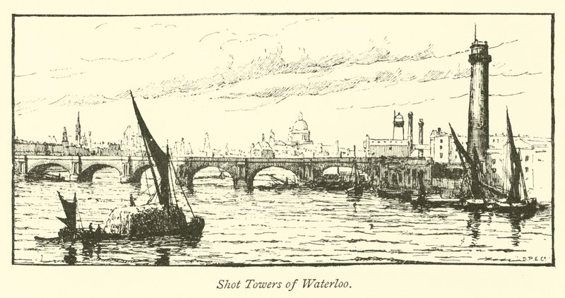 Shot Towers of Waterloo od English School