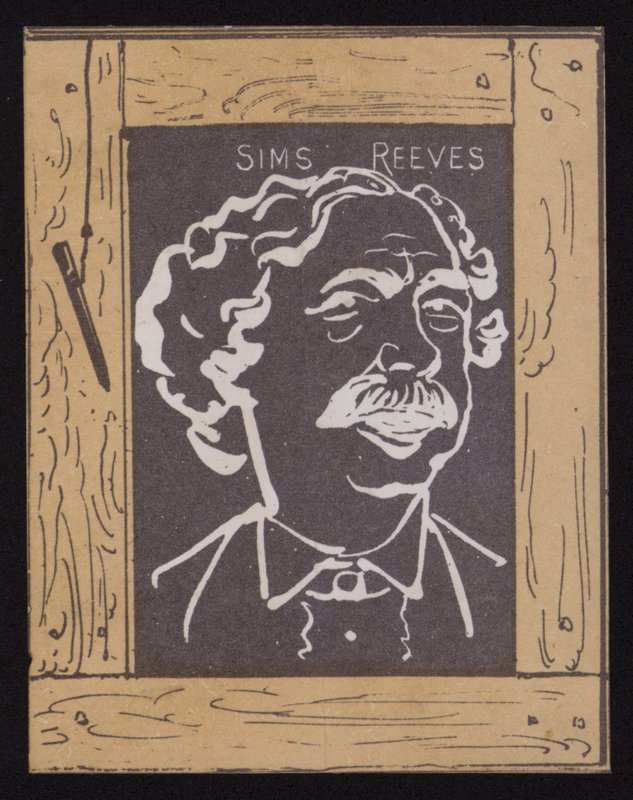Sims Reeves , anglický operní zpěvák od English School