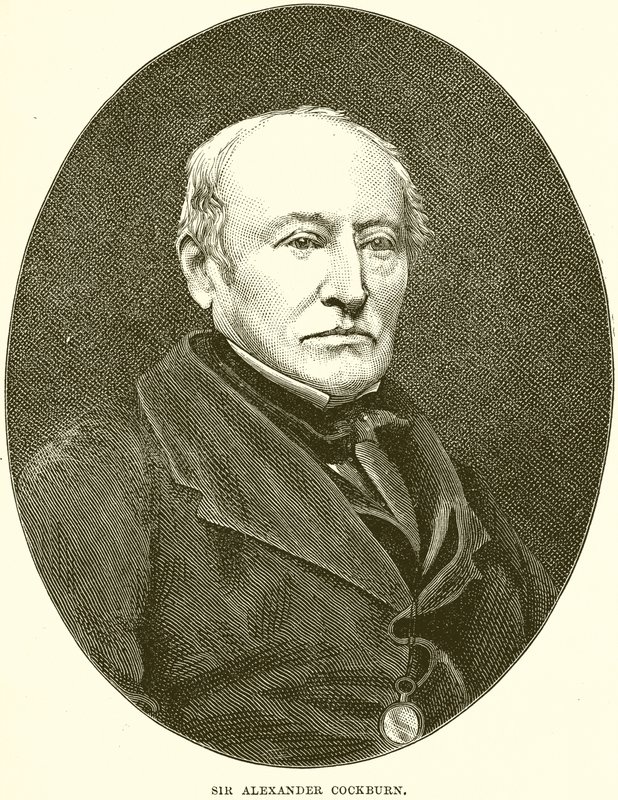 Sir Alexander Cockburn od English School