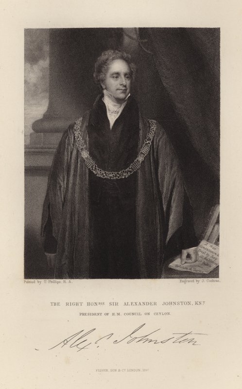 Sir Alexander Johnston od English School