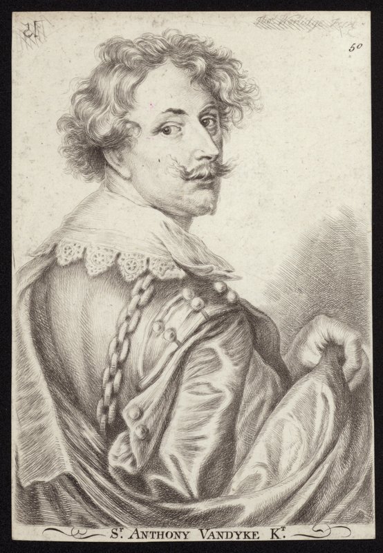Sir Anthony van Dyck od English School