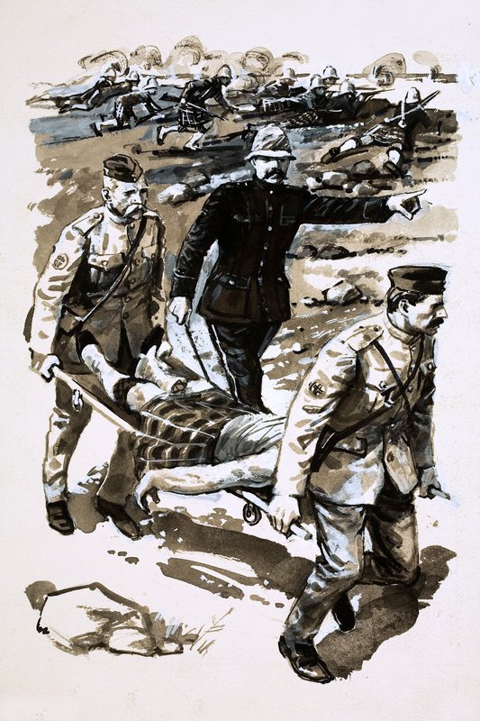 Sir Arthur Conan Doyle sloužil jako lékař během búrské války od English School