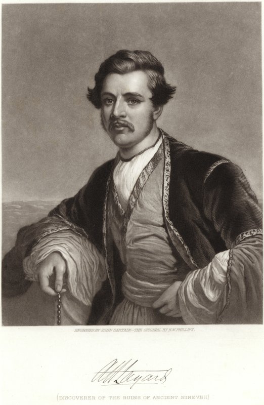 Sir Austen Henry Layard od English School