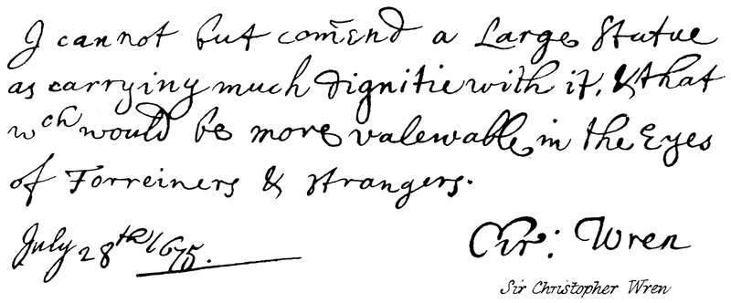 Sir Christopher Wren od English School