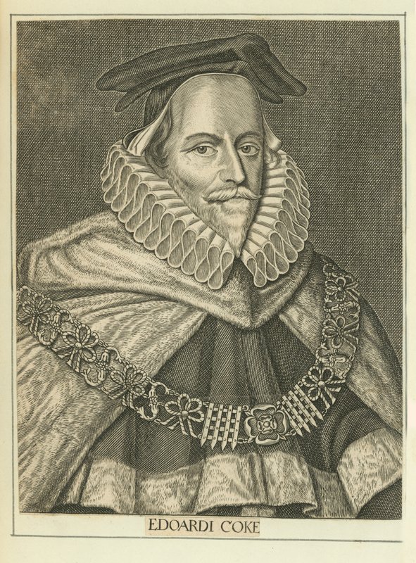 Sir Edward Coke od English School
