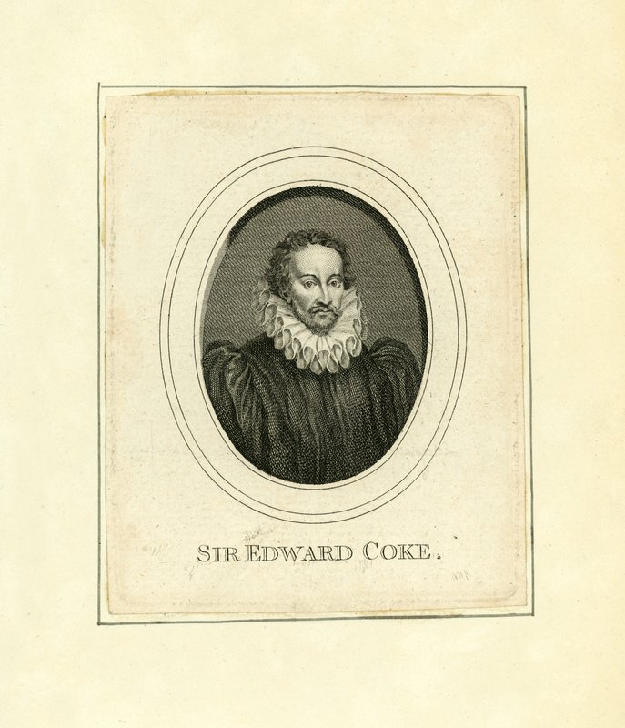 Sir Edward Coke od English School
