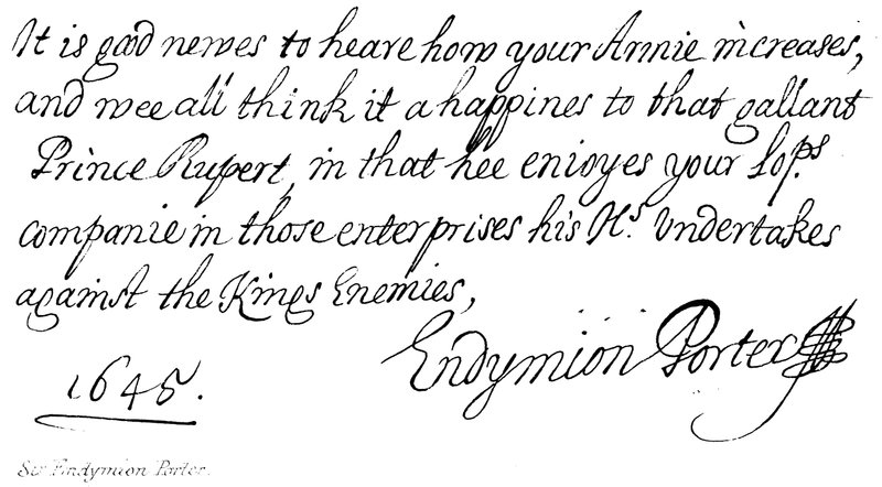 Sir Endymion Porter od English School