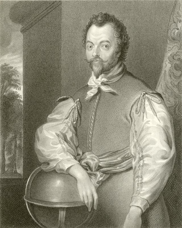 Sir Francis Drake od English School
