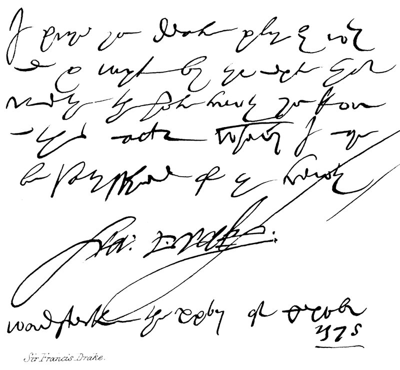 Sir Francis Drake od English School