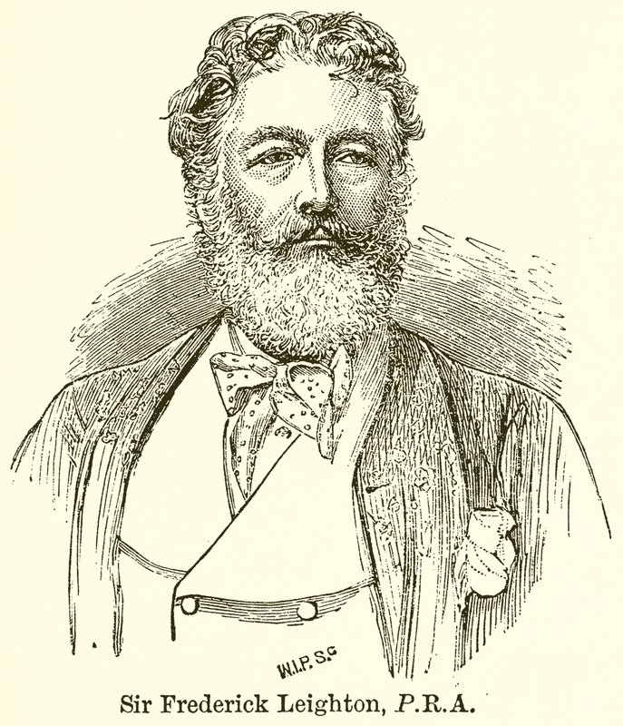 Sir Frederick Leighton, P. R. A od English School