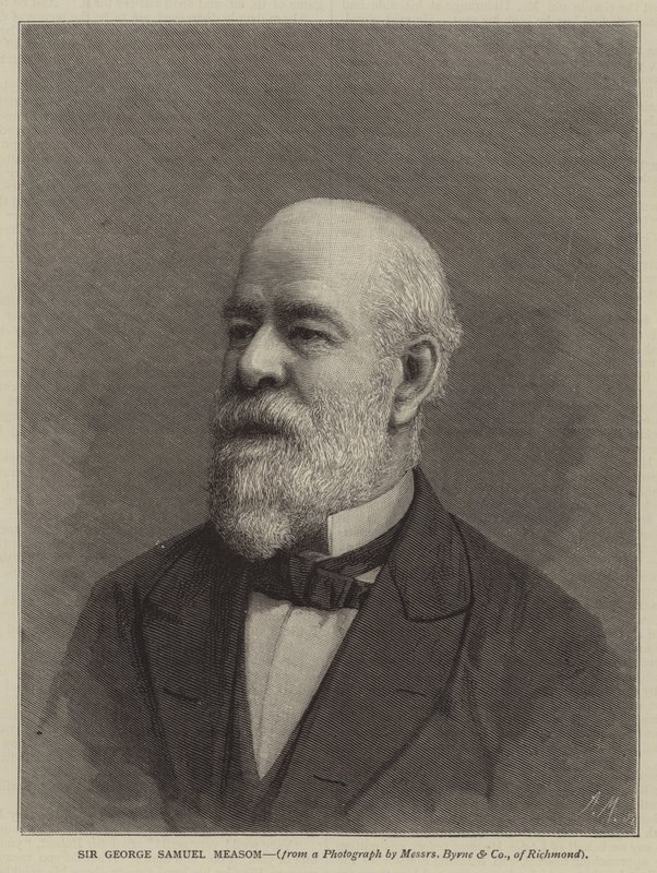 Sir George Samuel Measom (rytina) od English School