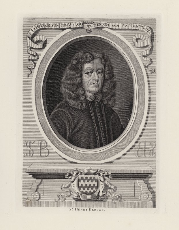 Sir Henry Blount (rytina) od English School