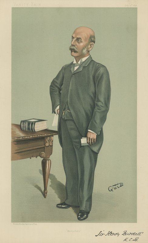 Sir Henry Charles Burdett od English School