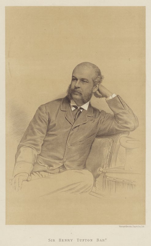 Sir Henry Tufton, Baronet (litho) od English School