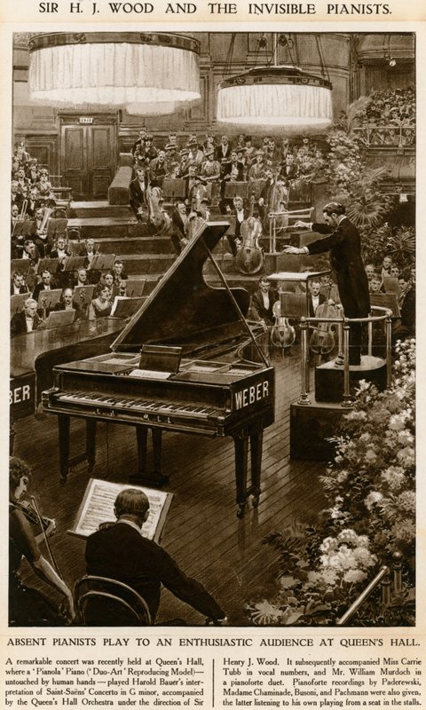 Sir Henry Wood a neviditelní pianisté od English School