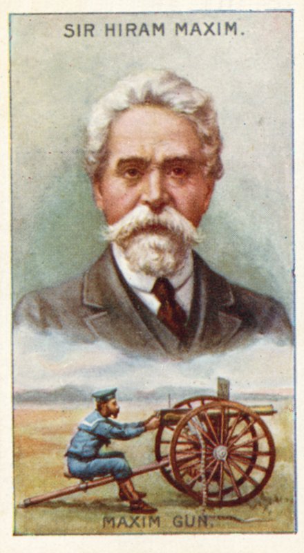 Sir Hiram Maxim, Maxim Gun od English School