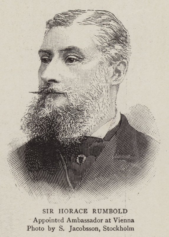 Sir Horace Rumbold (rytina) od English School