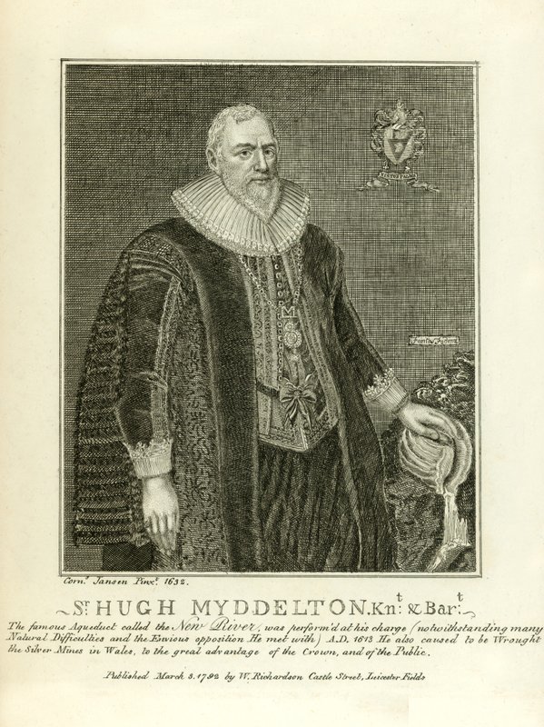 Sir Hugh Myddleton od English School