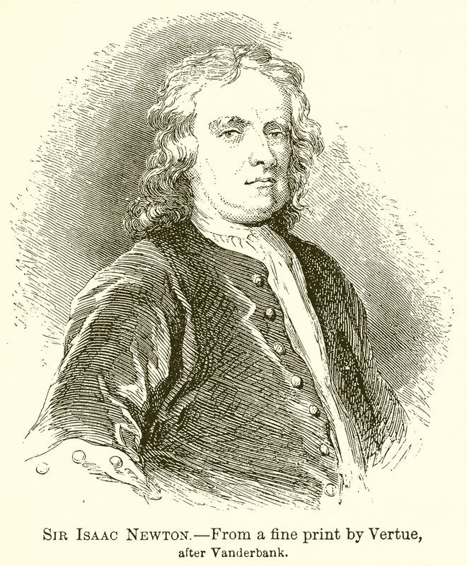 Sir Isaac Newton od English School