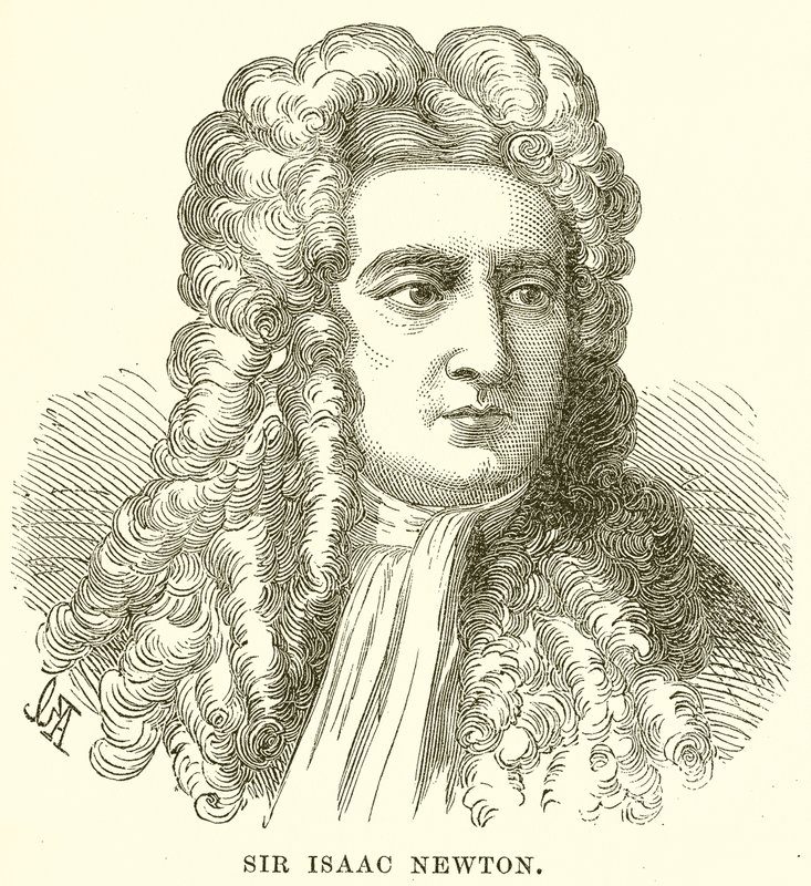 Sir Isaac Newton od English School