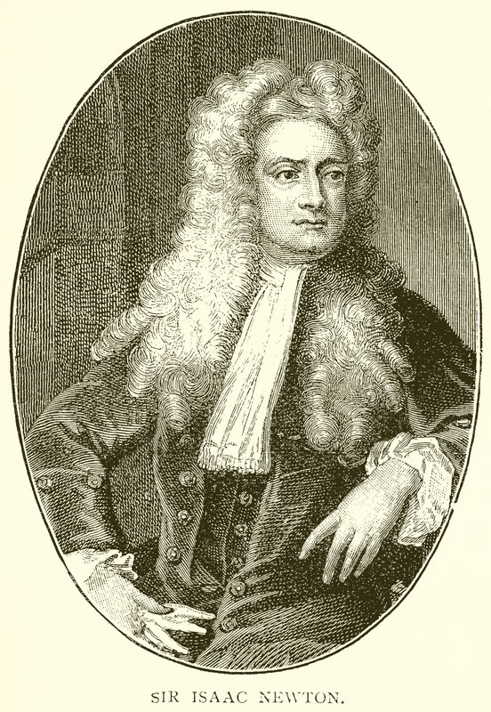 Sir Isaac Newton od English School