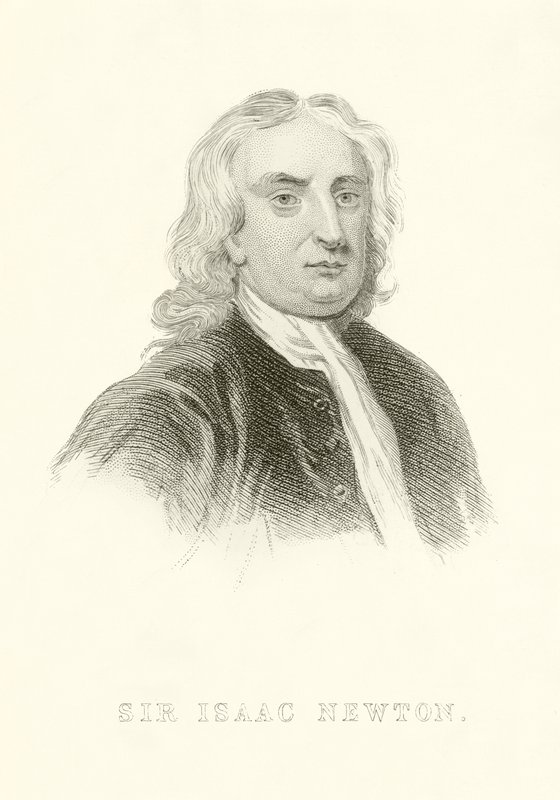 Sir Isaac Newton od English School
