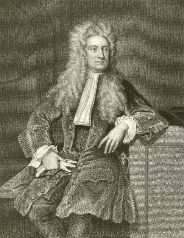 Sir Isaac Newton od English School