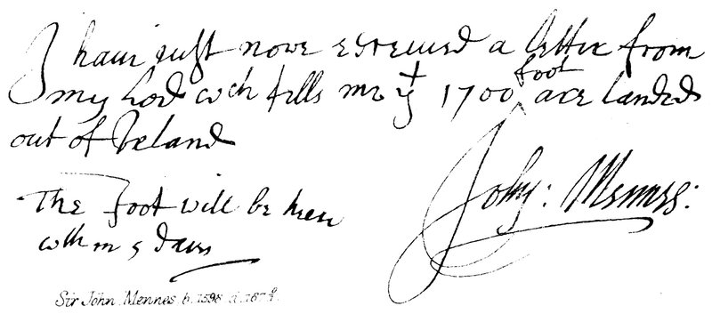 Sir John Mennes, nar. 1598, nar. 16701 od English School