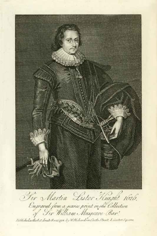 Sir Martin Lister od English School
