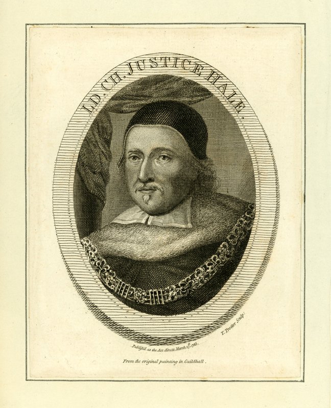 Sir Matthew Hale od English School