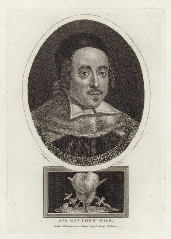 Sir Matthew Hale od English School