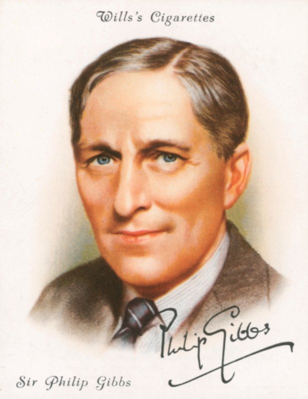 Sir Philip Gibbs od English School