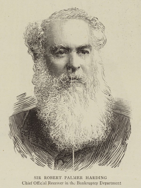 Sir Robert Palmer Harding (rytina) od English School