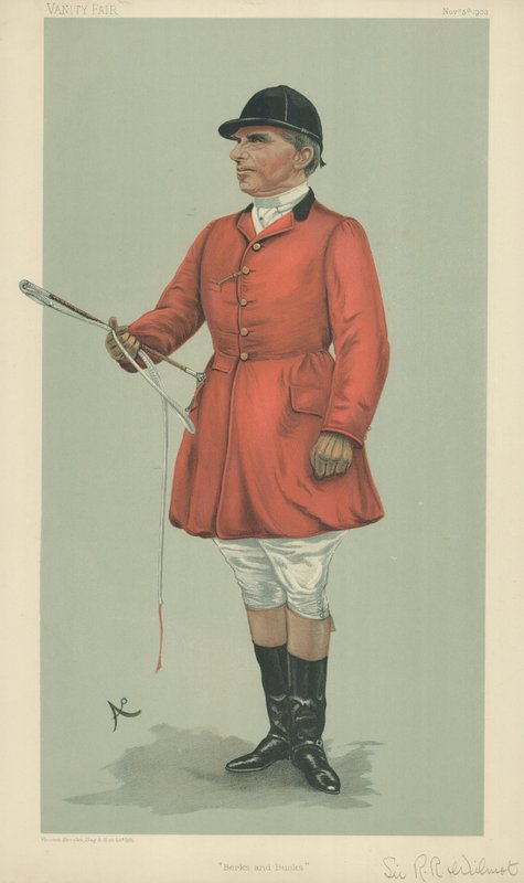 Sir Robert Rodney Wilmot, Berks and Bucks, 5. listopadu 1903, karikatura Vanity Fair od English School