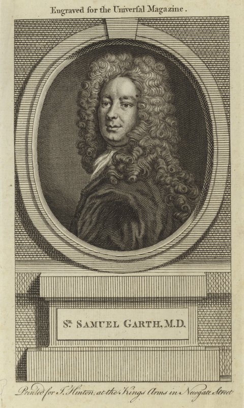 Sir Samuel Garth, MD od English School