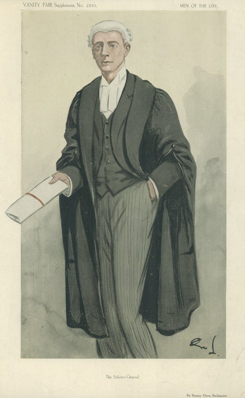 Sir Stanley Owen Buckmaster od English School