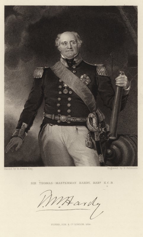 Sir Thomas-Masterman Hardy od English School