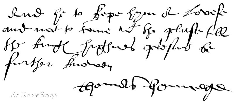 Sir Thomas Heneage od English School