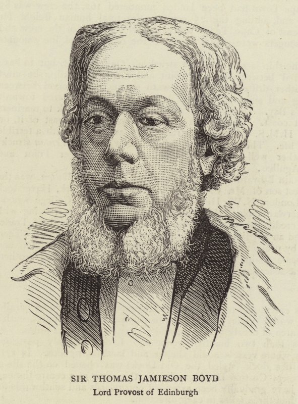 Sir Thomas Jamieson Boyd (rytina) od English School